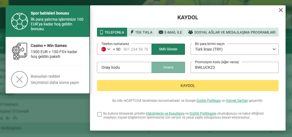 betwinner giriş