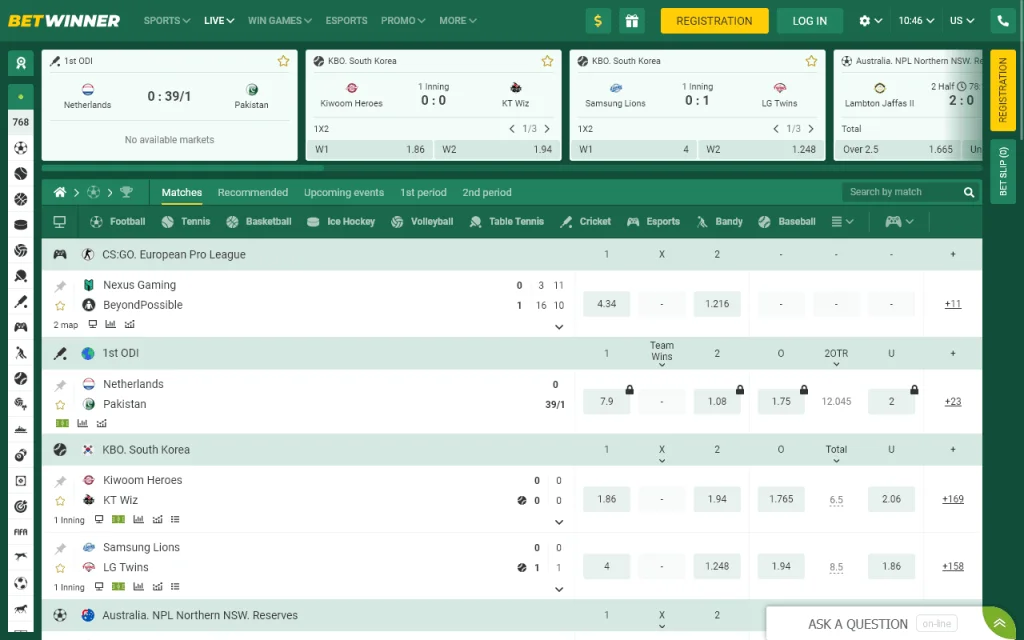 télécharger betwinner app